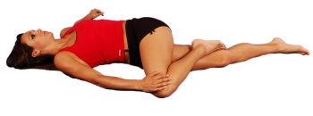 Lateral Hip Stretch Supine